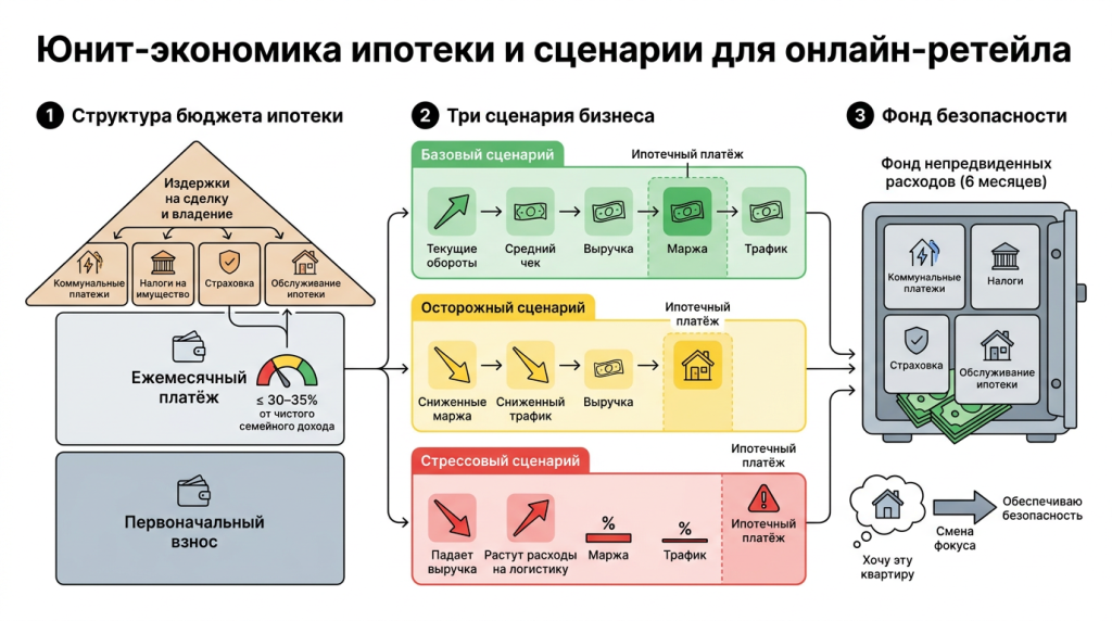 Юнит-экономика ипотека и сценарии для онлайн-ретейла