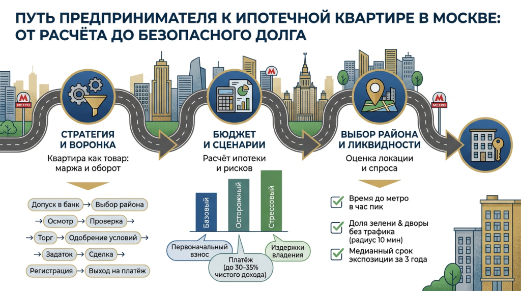 Путь предпринимателя к ипотечной квартире